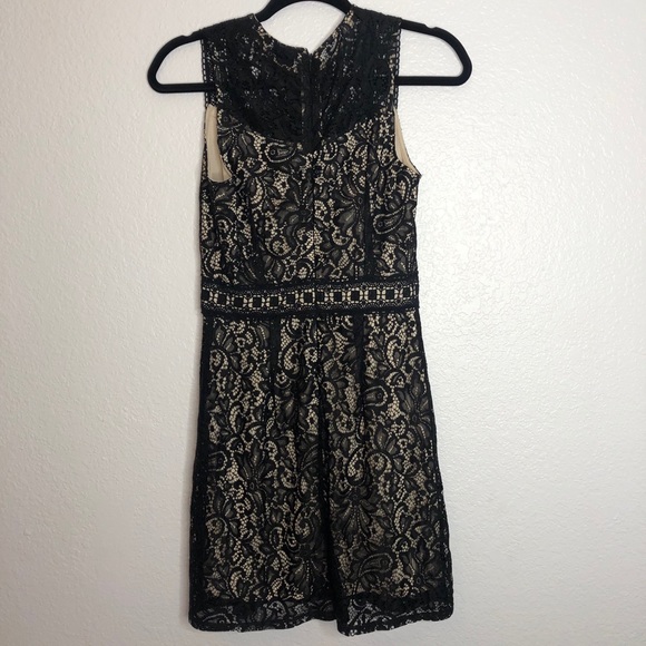 Disney Beauty And The Beast Black Lace Mini Dress - Picture 7 of 9